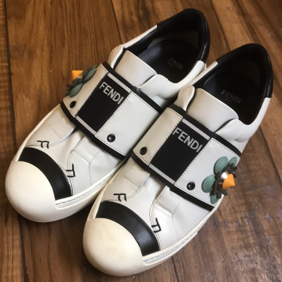 fendi floral sneakers